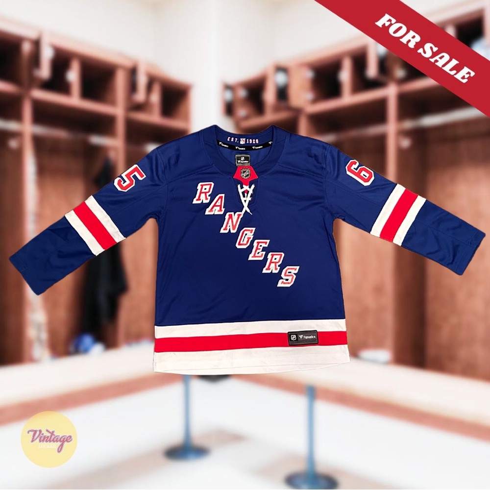 New York Rangers Hockey Jersey Youth L Brand New